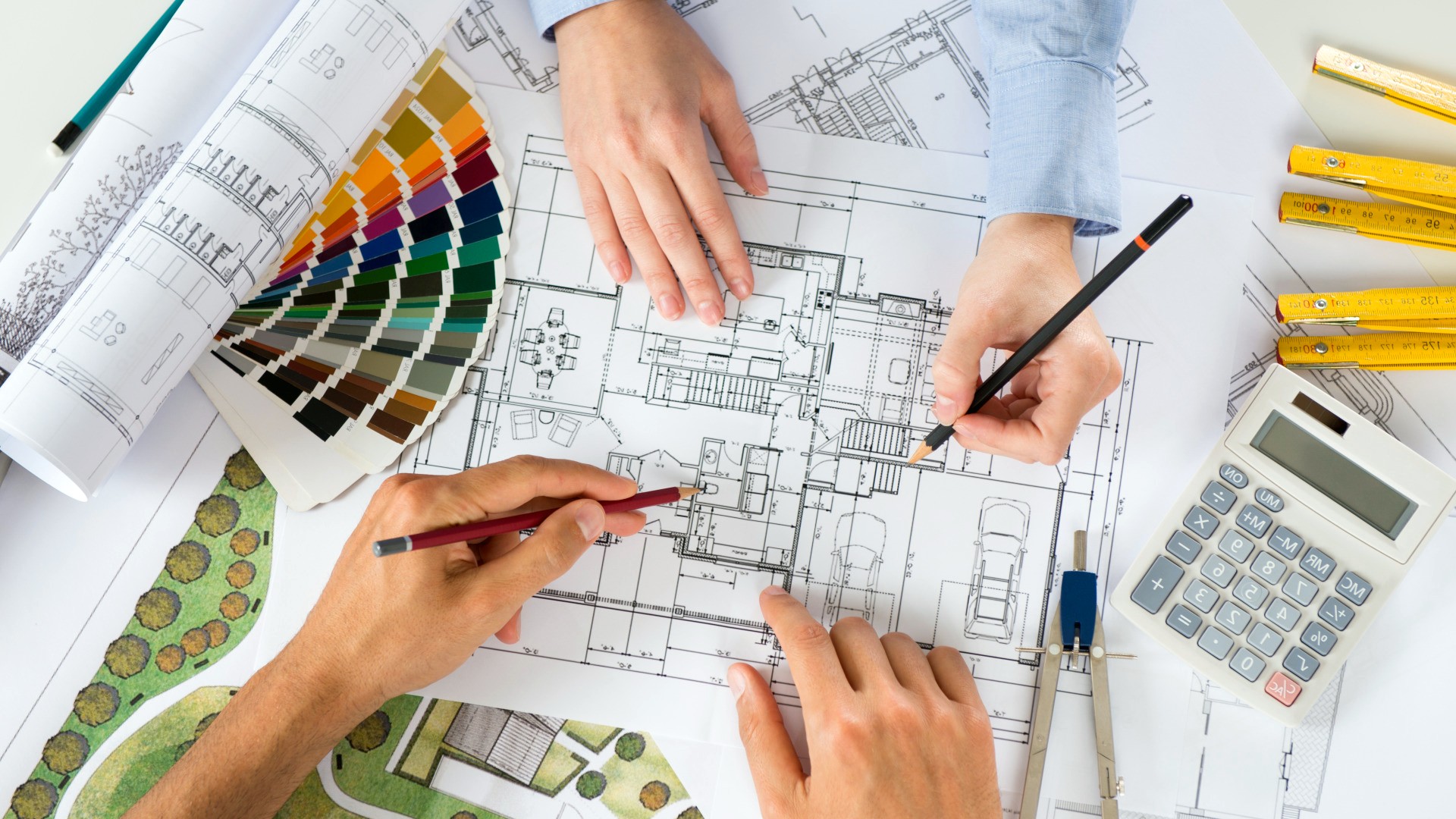 picture: architecture, design, flat housing organization, colors (image)