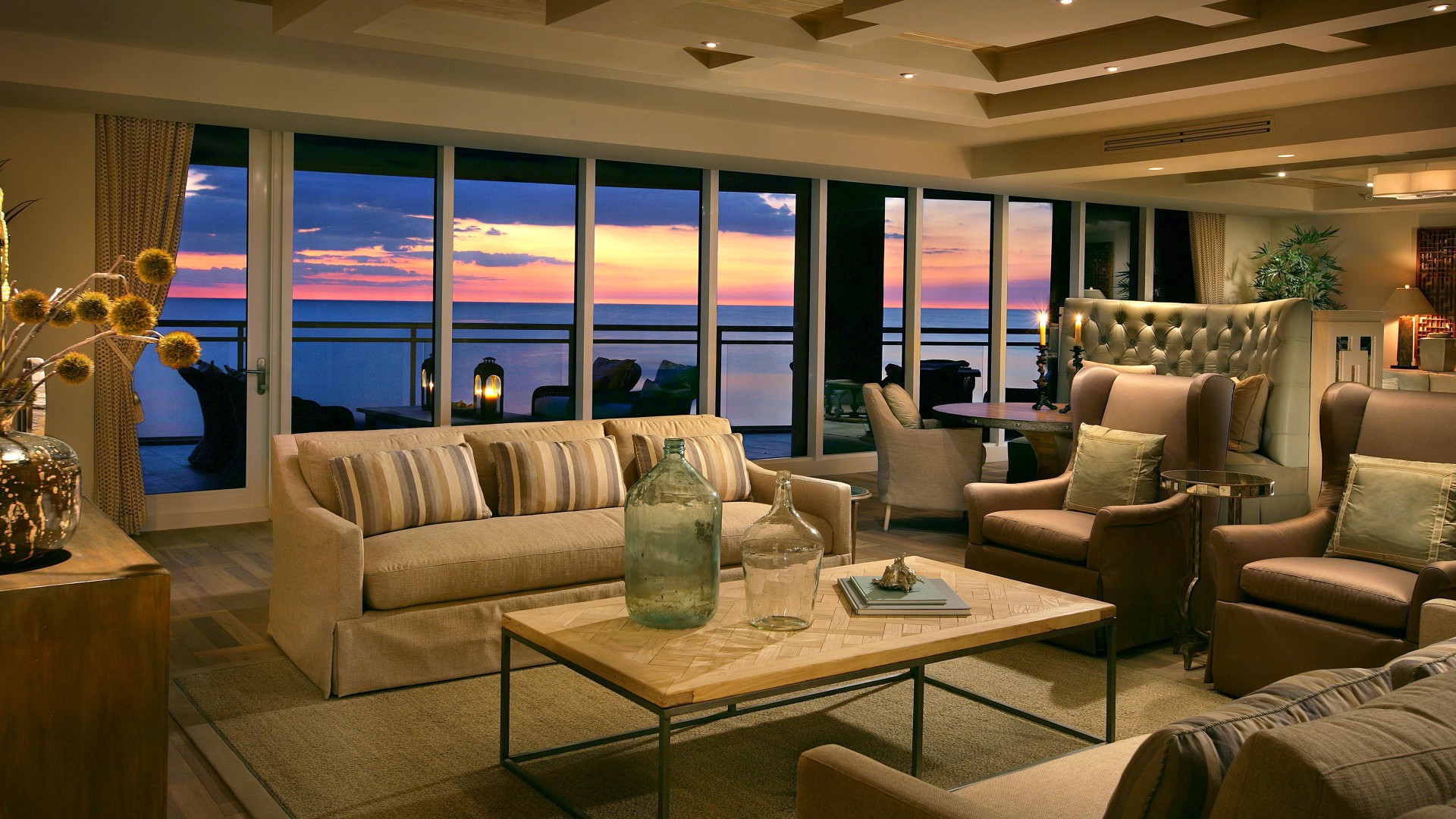 picture: interior, house, balcony, beautiful, villa, terrace, design, living space, good (image)
