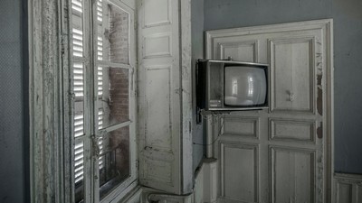 window, beautiful, tv, room - image
